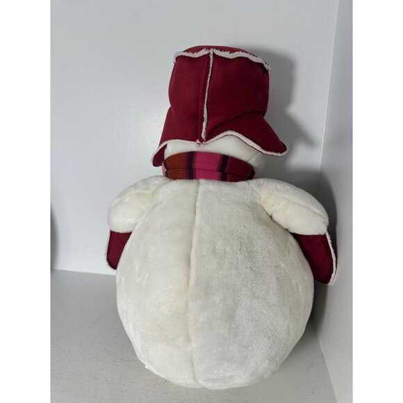 Snowden 2004 Plush Snowman With Hat Scarf & Mittens 18-Inch - Picture 6 of 6